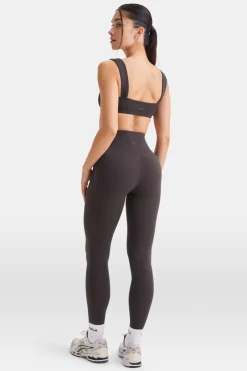 TALA Coffee Dates|Yoga / Pilates*DayFlex Wrap High Waisted Legging - Cool Espresso