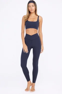 TALA Coffee Dates|Yoga / Pilates*DayFlex Wrap High Waisted Legging - Navy