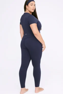 TALA Coffee Dates|Yoga / Pilates*DayFlex Wrap High Waisted Legging - Navy