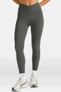 TALA Coffee Dates|Yoga / Pilates*DayFlex Wrap High Waisted Legging - Dark Olive