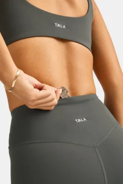 TALA Coffee Dates|Yoga / Pilates*DayFlex Wrap High Waisted Legging - Dark Olive
