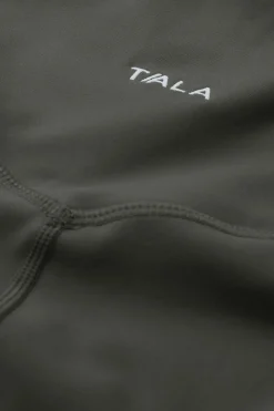 TALA Coffee Dates|Yoga / Pilates*DayFlex Wrap High Waisted Legging - Dark Olive