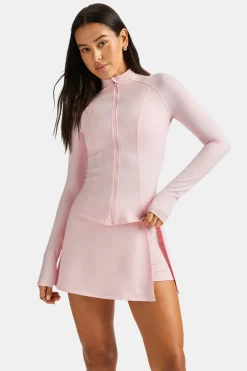 TALA Coffee Dates|Tennis / Padel*DayFlex Zip Through Jacket - Ballet Slipper
