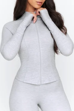 TALA Coffee Dates|Tennis / Padel*DayFlex Zip Through Jacket - Marl