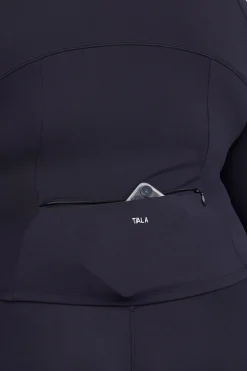 TALA Coffee Dates|Tennis / Padel*DayFlex Zip Through Jacket - Shadow