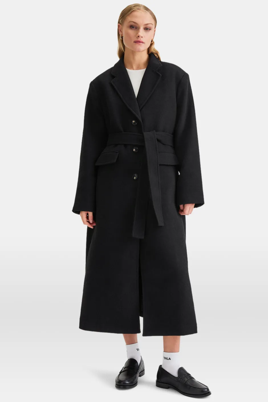 TALA Coats / Jackets*Everyday Single-Breasted Multiway Structured Overcoat -