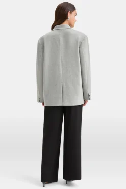 TALA Coats / Jackets*Everyday Tailoring Oversized Blazer - Iron Marl