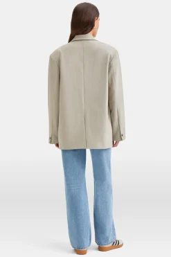 TALA Coats / Jackets*Everyday Tailoring Oversized Blazer - Pistachio