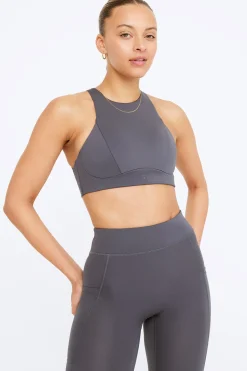 TALA Sports Bras*FormTech High Neck Running Sports Bra - Graphite