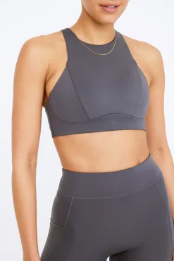 TALA Sports Bras*FormTech High Neck Running Sports Bra - Graphite