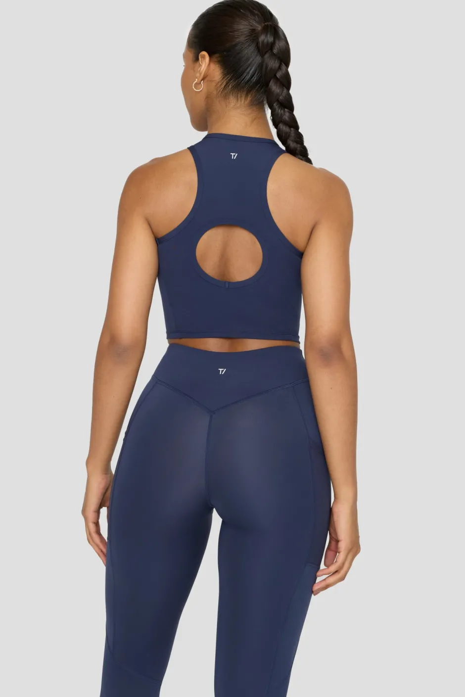 TALA Tops|Tops / Vests*FormTech Open Back Racer Tank - Navy