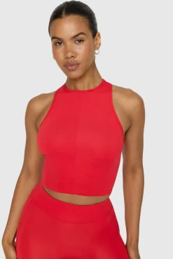 TALA Tops / Vests|Tops*FormTech Open Back Racer Tank - Chilli