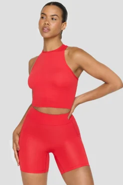 TALA Tops / Vests|Tops*FormTech Open Back Racer Tank - Chilli