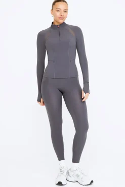 TALA Tops|Jackets*FormTech Quarter Zip Long Sleeve Running Top - Graphite