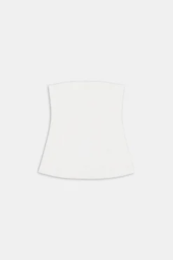 TALA Tops|Luxe Linens*Heavyweight Linen Longline Strapless Top -