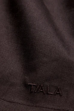 TALA Tops|Luxe Linens*Heavyweight Linen Longline Strapless Top -
