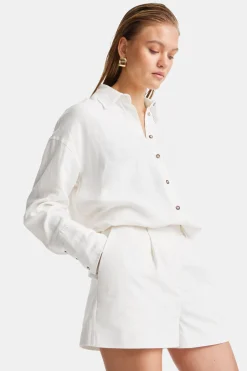 TALA Shorts|Luxe Linens*Heavyweight Linen Tailored Shorts -