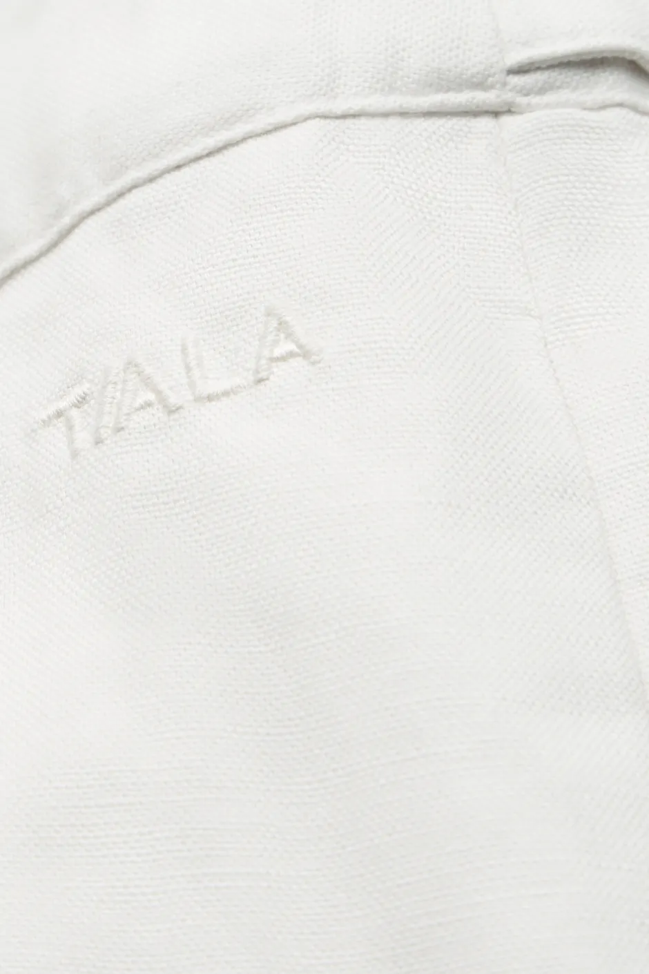TALA Trousers|Luxe Linens*Heavyweight Linen Tailored Wide Leg Trousers -