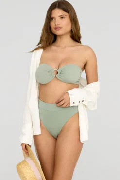 TALA Swimwear*Marnie Multiway Bandeau Ring Bikini Top - Sage
