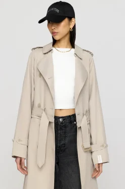 TALA Coffee Dates|Coats / Jackets*Multiway Belted Trench Coat - Truffle