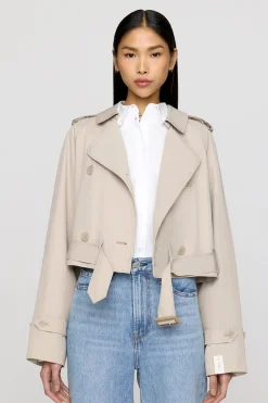 TALA Coffee Dates|Coats / Jackets*Multiway Belted Trench Coat - Truffle