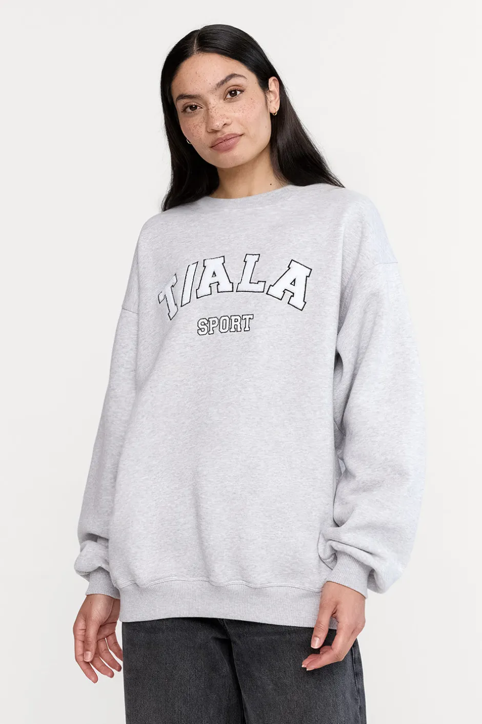 TALA Hoodies / Sweats*Oversized Club Sweatshirt - Marl