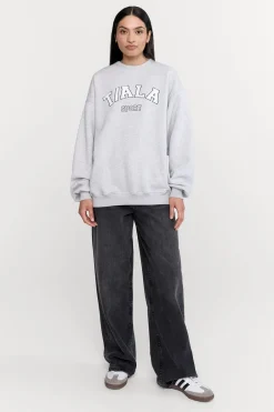 TALA Hoodies / Sweats*Oversized Club Sweatshirt - Marl
