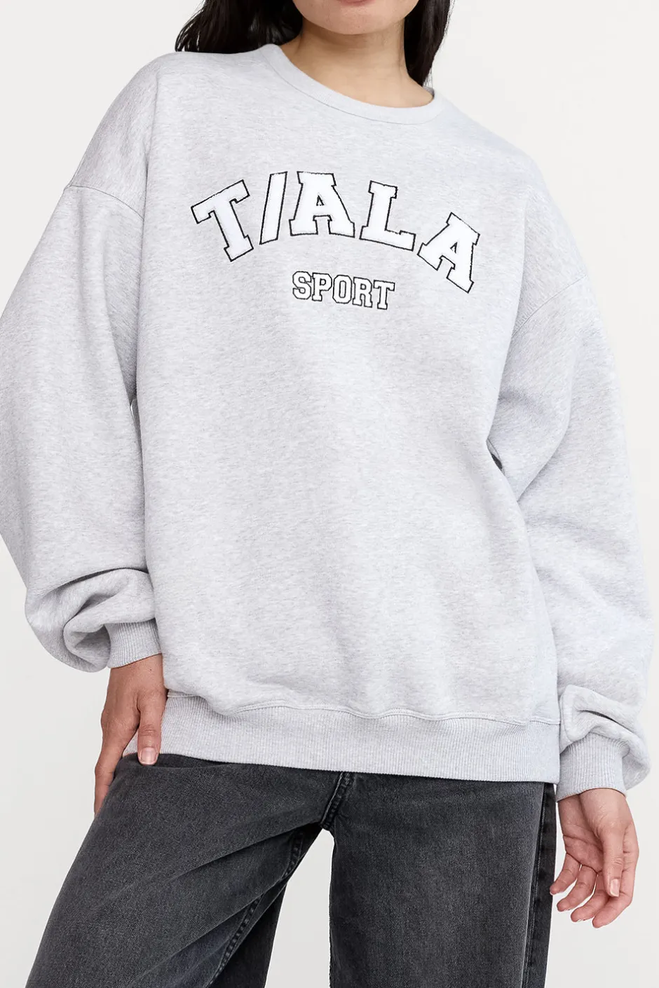 TALA Hoodies / Sweats*Oversized Club Sweatshirt - Marl
