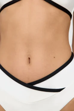 TALA The Bridal Edit|Swimwear*Palma Contrast Trim Wrap Waist Bikini Brief -