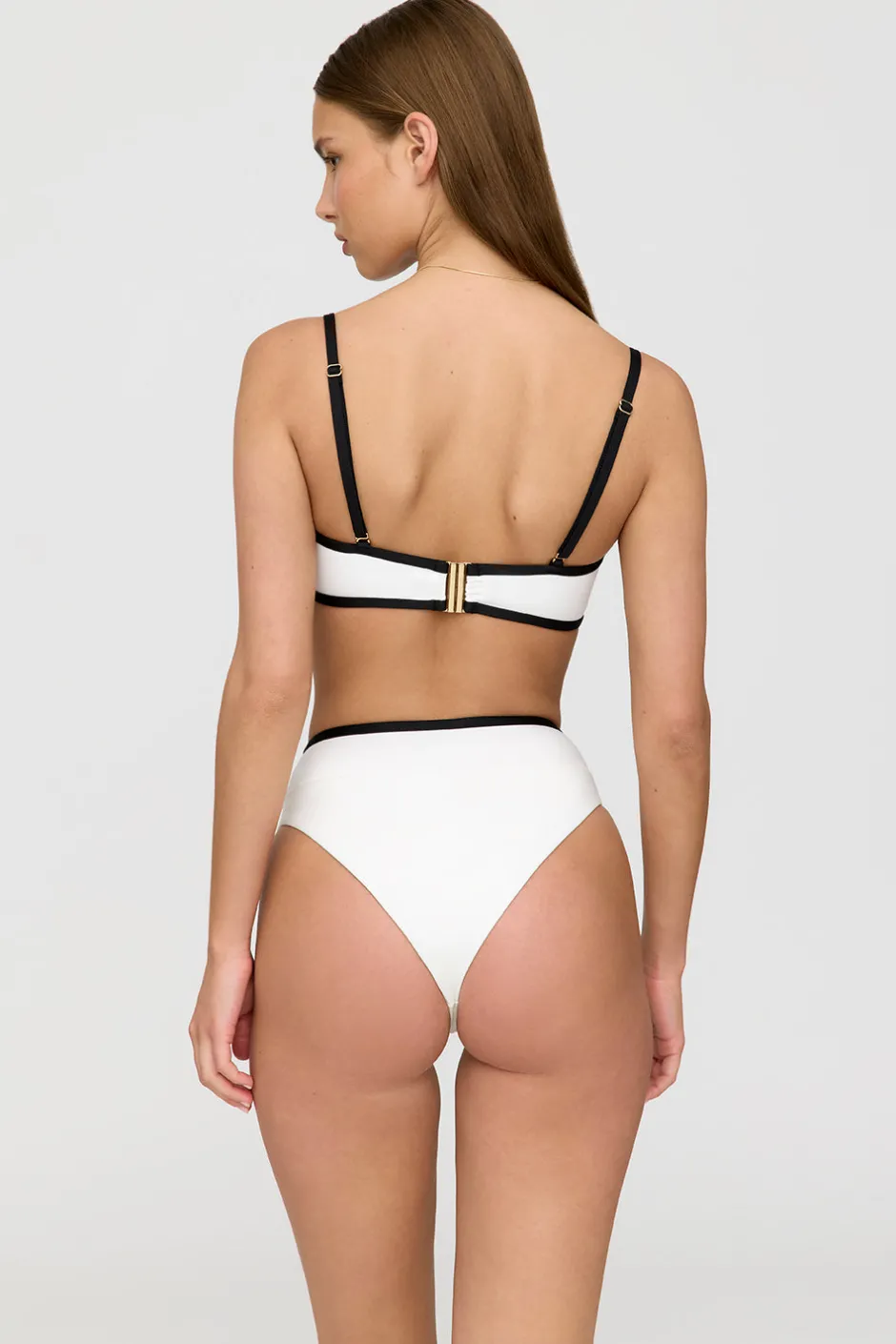TALA The Bridal Edit|Swimwear*Palma Contrast Trim Wrap Waist Bikini Brief -
