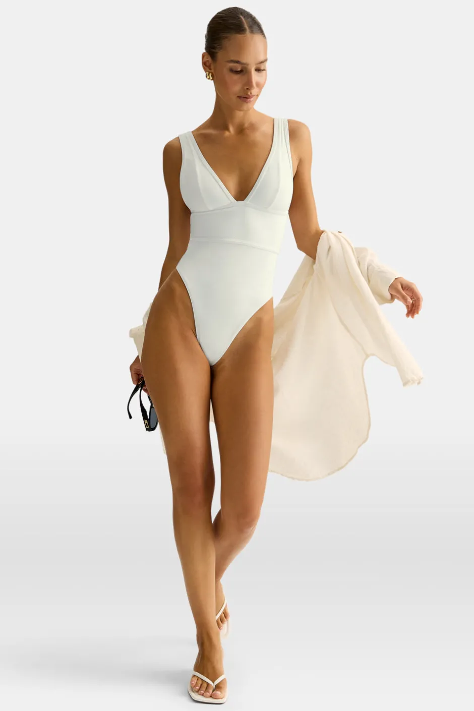 TALA The Bridal Edit|Swimwear*Plunge Swimsuit -