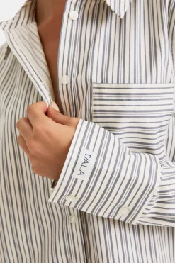 TALA Tops*Poplin Shirt -