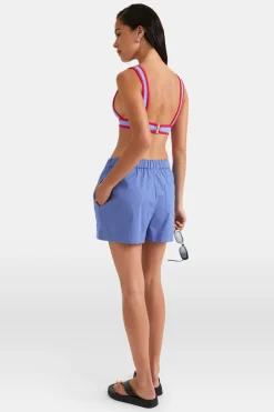 TALA Shorts*Poplin Short - Positano