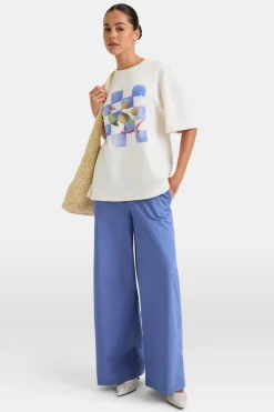 TALA Trousers*Poplin Trouser - Positano