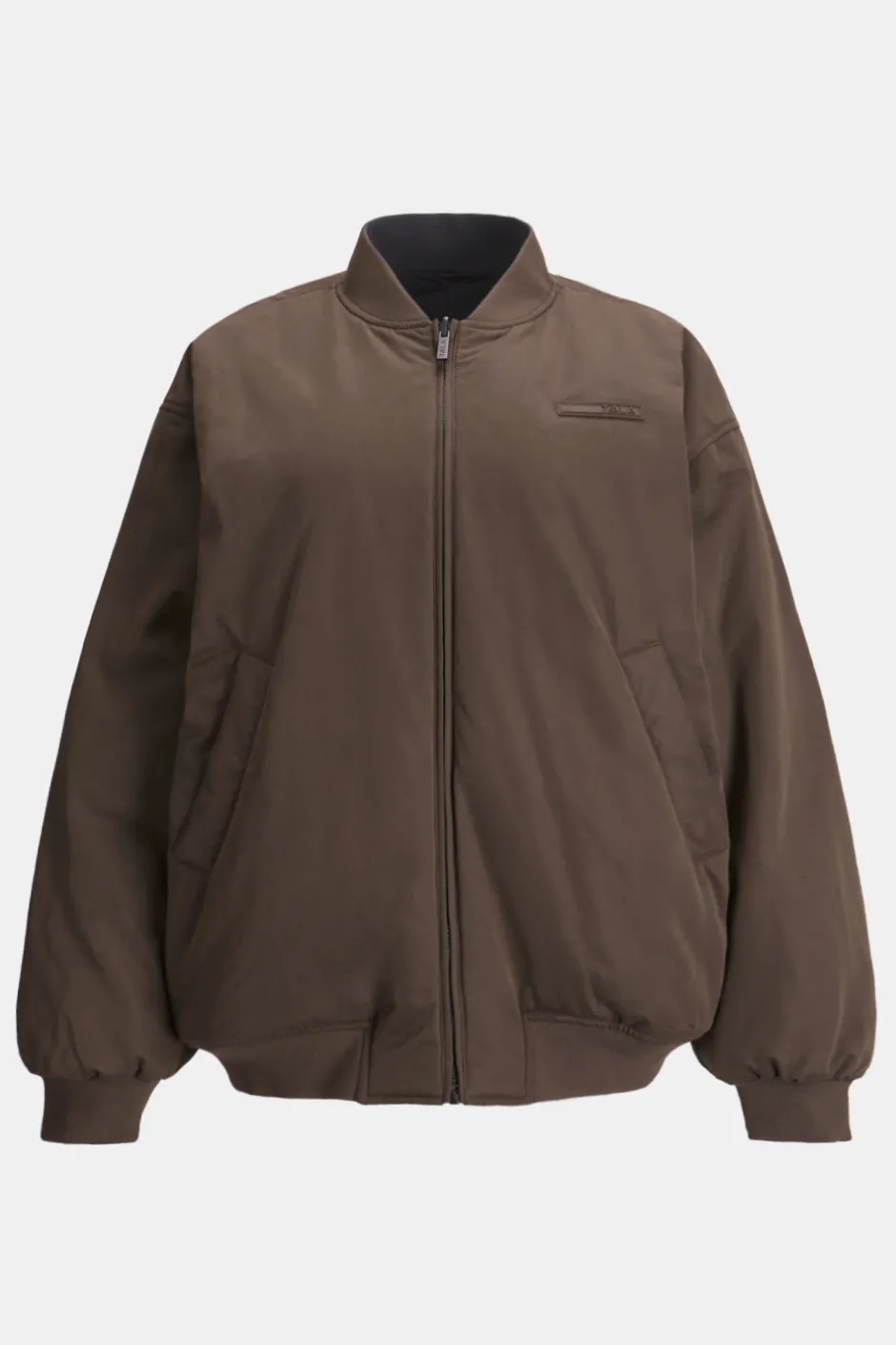 TALA Coffee Dates|Coats / Jackets*Reversible Oversized Bomber Jacket - And Espresso