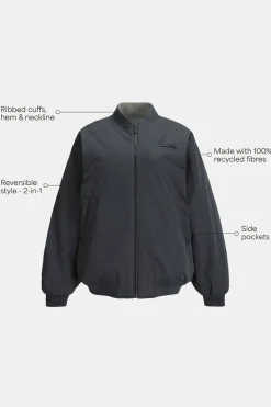 TALA Coffee Dates|Coats / Jackets*Reversible Oversized Bomber Jacket - And Cool Olive