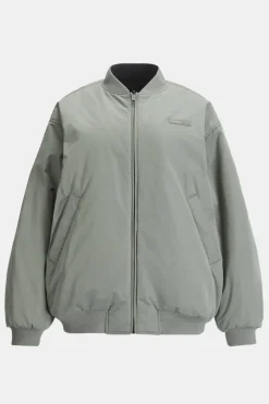 TALA Coffee Dates|Coats / Jackets*Reversible Oversized Bomber Jacket - And Cool Olive