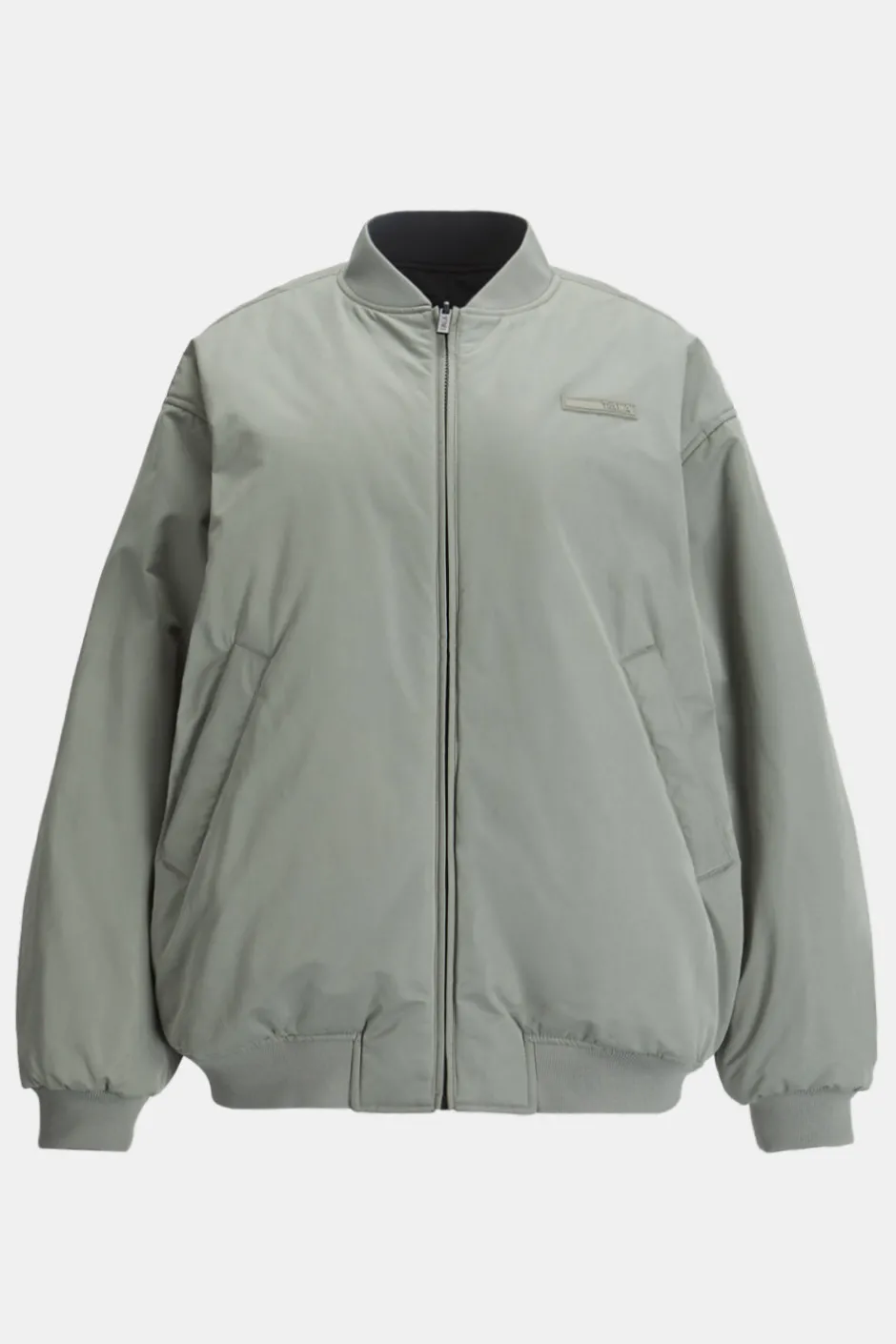 TALA Coffee Dates|Coats / Jackets*Reversible Oversized Bomber Jacket - And Cool Olive