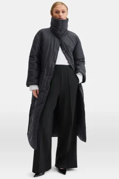 TALA Coats / Jackets*Reversible Padded And Quilted Longline Everything Overcoat -