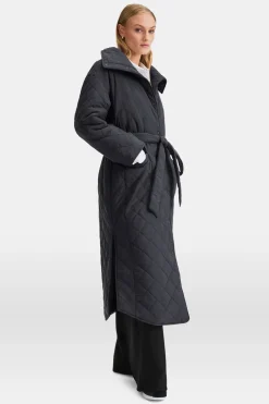 TALA Coats / Jackets*Reversible Padded And Quilted Longline Everything Overcoat -