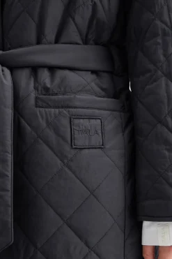 TALA Coats / Jackets*Reversible Padded And Quilted Longline Everything Overcoat -