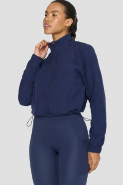 TALA Coats / Jackets*Reversible Woven Track Jacket - Navy And Chilli Red