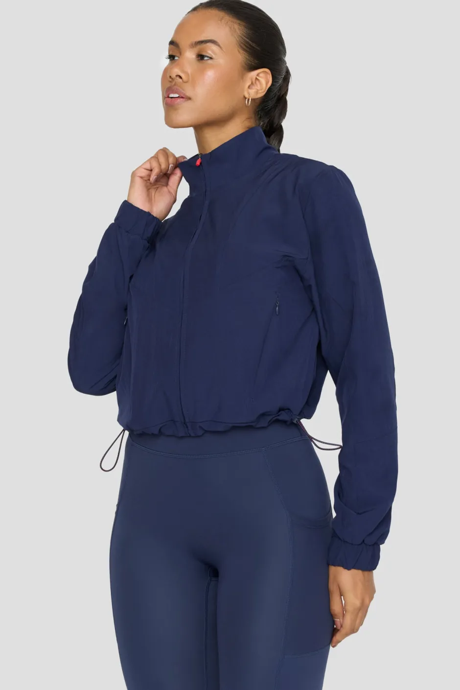TALA Coats / Jackets*Reversible Woven Track Jacket - Navy And Chilli Red