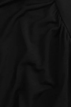 TALA Dresses*365 Ruched Side Bardot Maxi Dress - Shadow