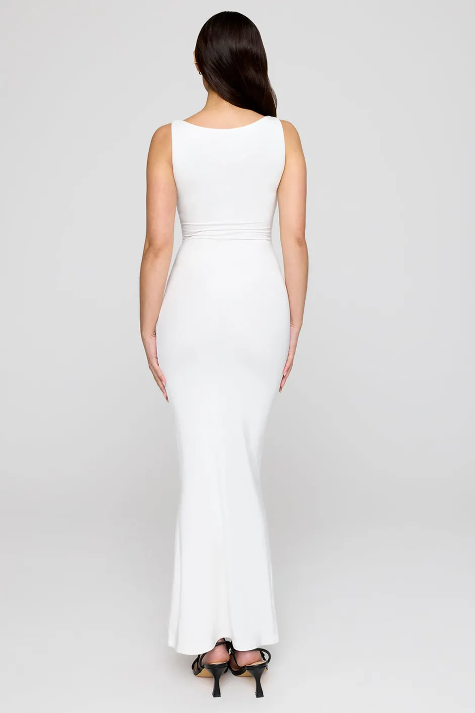 TALA Dresses|The Bridal Edit*365 Ruched Side Boat Neck Maxi Dress - Coconut Milk
