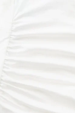 TALA Tops|The Bridal Edit*365 Ruched Side Open Back Long Sleeve Top -