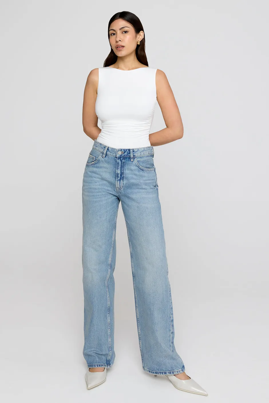TALA Tops|The Bridal Edit*365 Ruched Side Open Back Top -