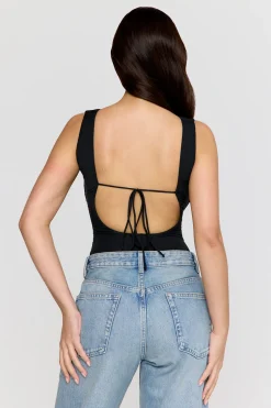 TALA Tops*365 Ruched Side Open Back Top -