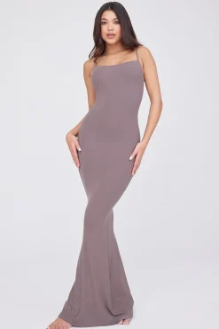 TALA Loungewear|Dresses*365 Sculpting Lounge Cami Maxi Dress - Mocha