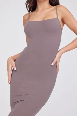 TALA Loungewear|Dresses*365 Sculpting Lounge Cami Maxi Dress - Mocha